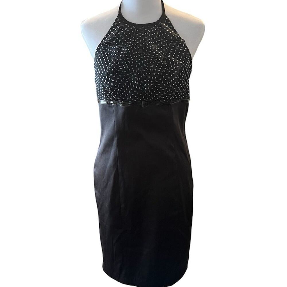 Vintage 90s Y2K Halter Mini Dress